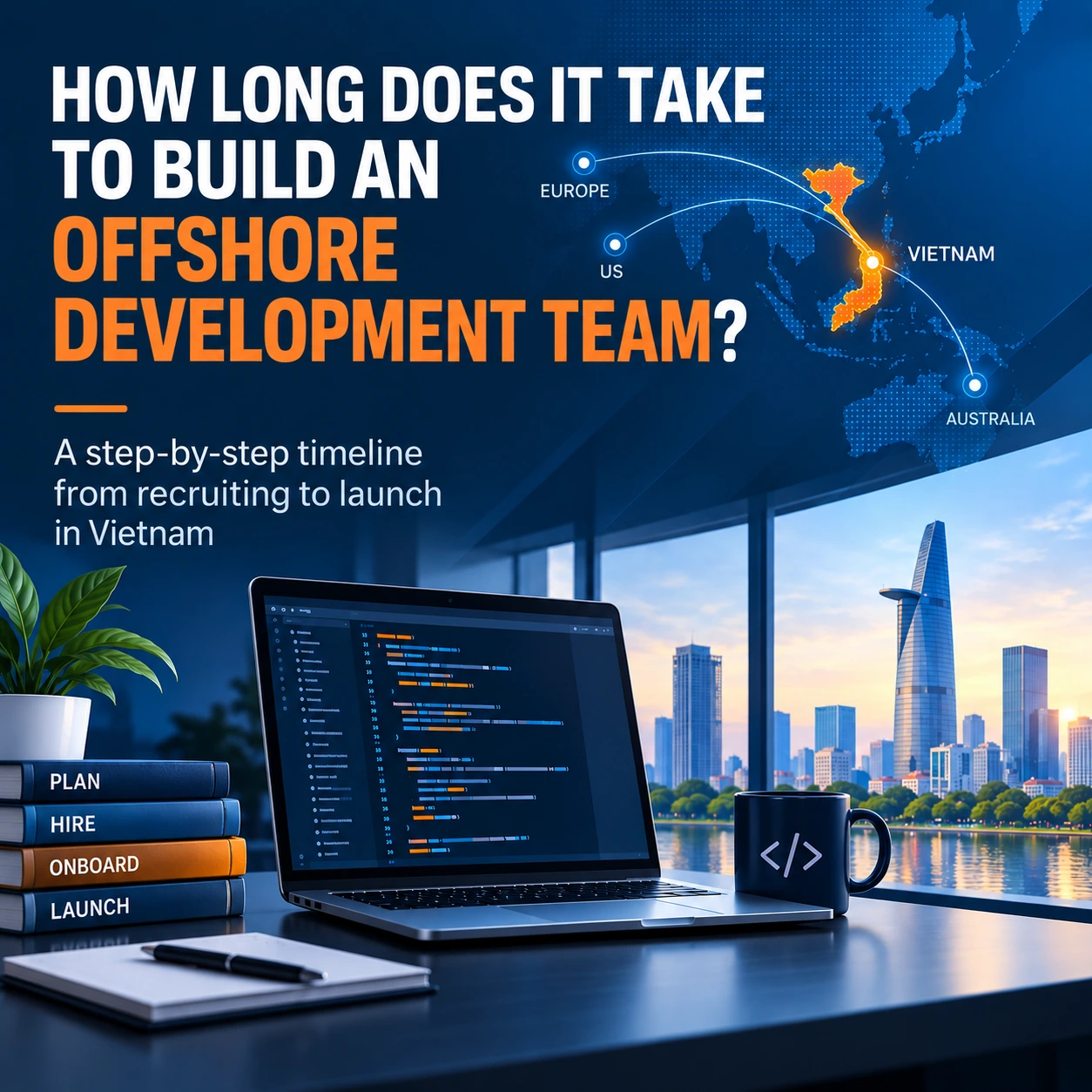 Offshore development team setup timeline in Vietnam